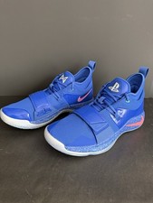 Nike Paul George PlayStation PG 2.5 Sneakers Size 11 Blue/Multicolor