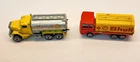 Vintage 1/64 Diecast Hot Wheels & Majorette Shell Fuel Tanker Trucks