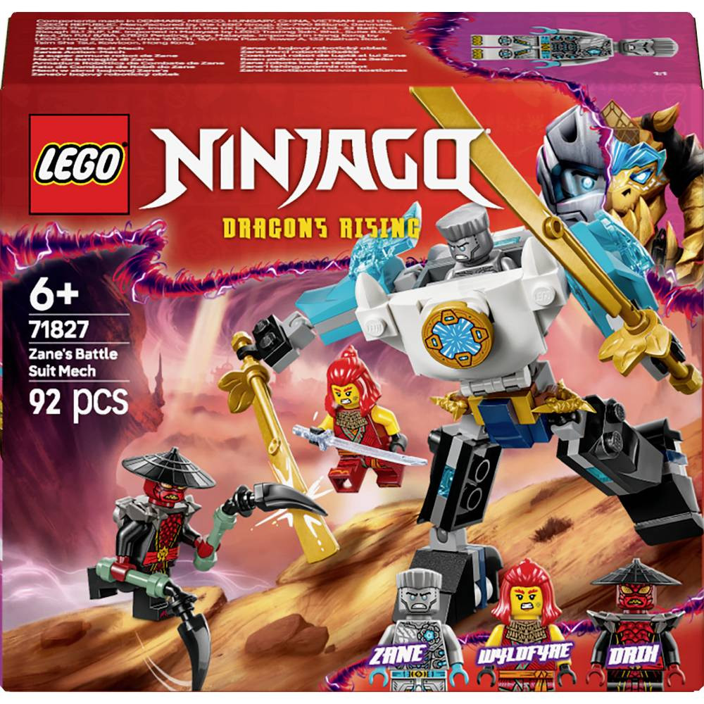 71827 LEGO® NINJAGO Méc. action de Zanes