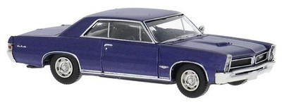 Brekina 1965 Pontiac GTO - Metallic Purple 1/87 #18102 HO Scale