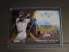 Fernando Tatis Jr 2020 Topps Stadium Club Chrome PowerZone Gold Refractor 33/50 