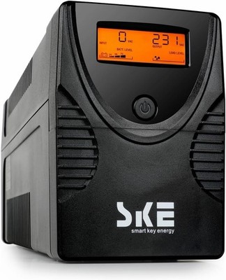 SKE USV 1500VA/900W uninterruptible power supply UPS 230V for computer Router UP