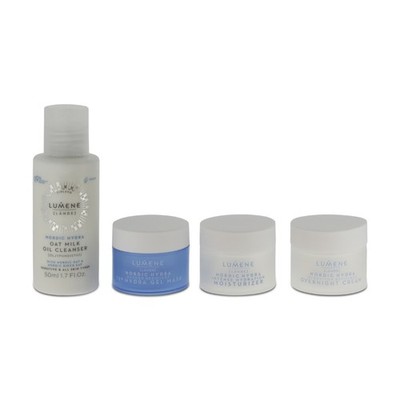 Lumene Nordic Cleanser Mask Creme Nacht Feuchtigkeitscreme Hautpflege Set