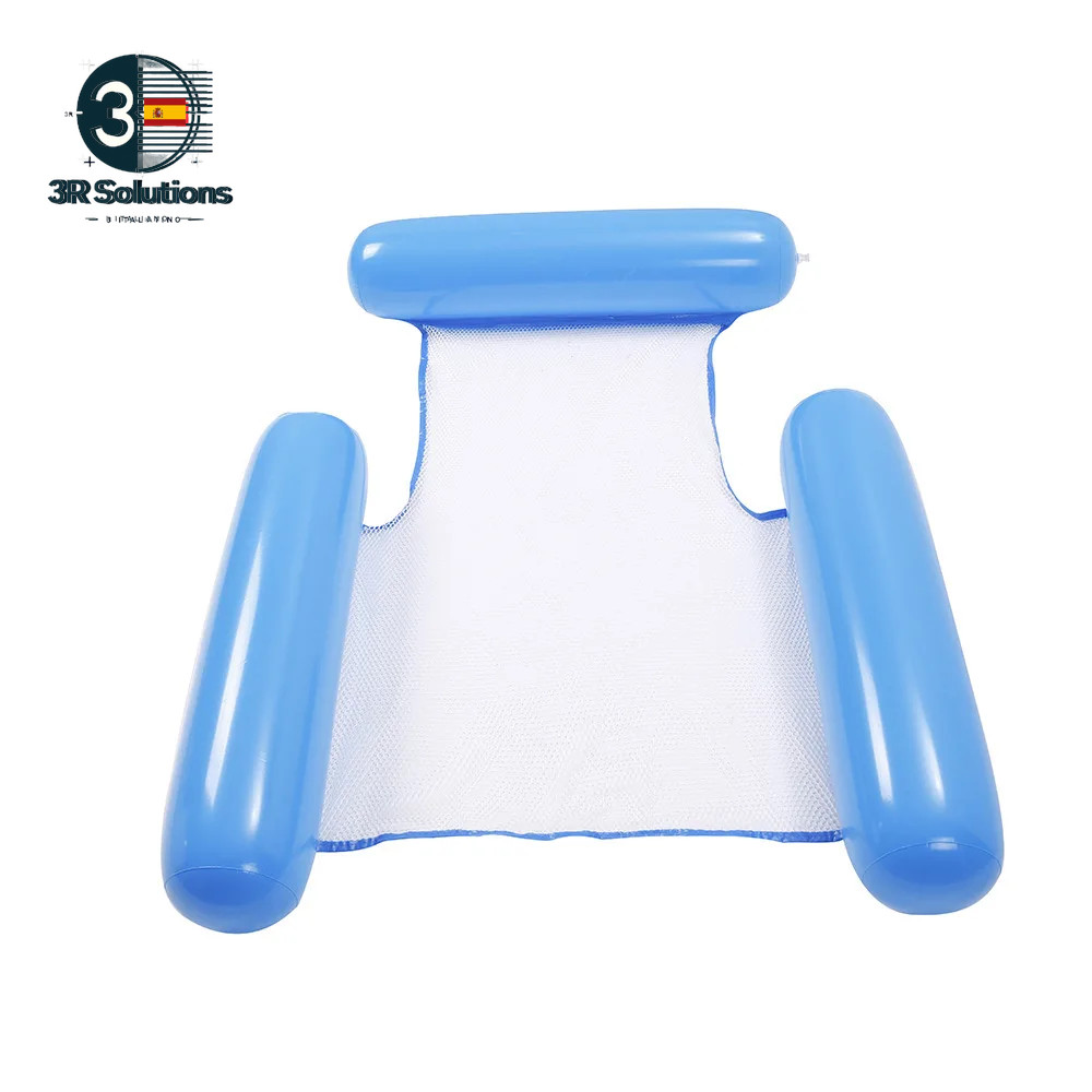 Hamaca Inflable Piscina Playa Flotante Reclinable Verano PVC Resistente
