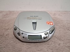 Sony D-E226CK Portable Walkman Silver Vintage 90s 00s