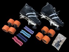 Riedell 265 Derby/Speed Skates 9 1/2 D/B + Ar...