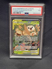 Rowlet & Alolan Exeggutor GX 1/236 Sm-Unified Minds Holo PSA 7 on eBay