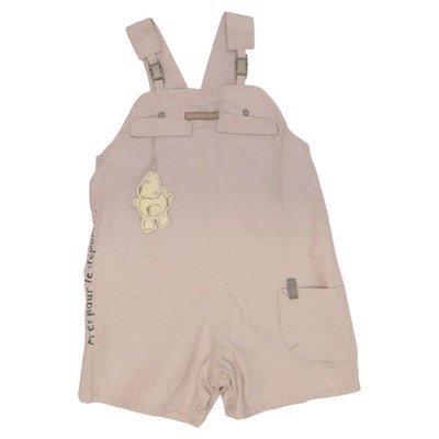 Sucre d'Orge, Latzhosen Shorts, Größe: 74/80, Beige, Baumwolle #ZZy