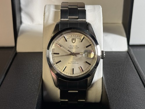 Vintage Tudor Prince Date + Day 7017/0 38mm Rolex Signed w/ C+...