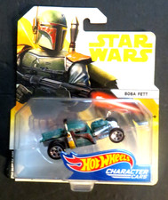Boba Fett Character Car Hot Wheels Star Wars Mattel 2017 NEW