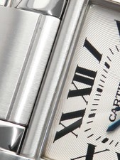 Cartier Tank Francaises LM W51002Q3 H33xW28mm White Dial Stainless Steel #T227 6