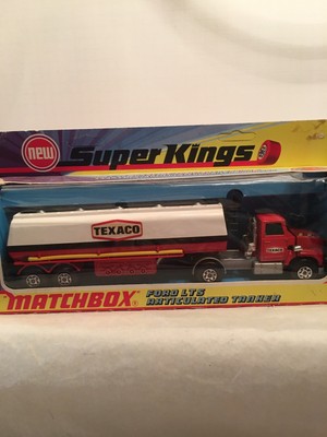 matchbox texaco tanker truck