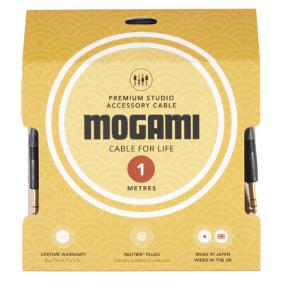 Mogami J3-25340-J3-1 1/4'' TRS Buchse auf gleiche 1M: Kabel