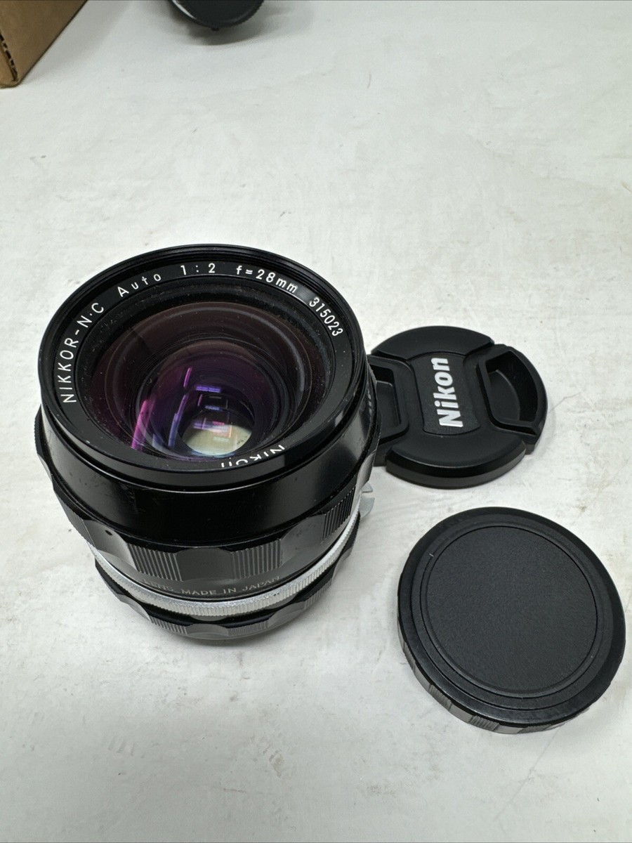 Nikon Nikkor-NC 28mm f2レンズ Nikon Nikkor N C F2 28mm | eBay UK