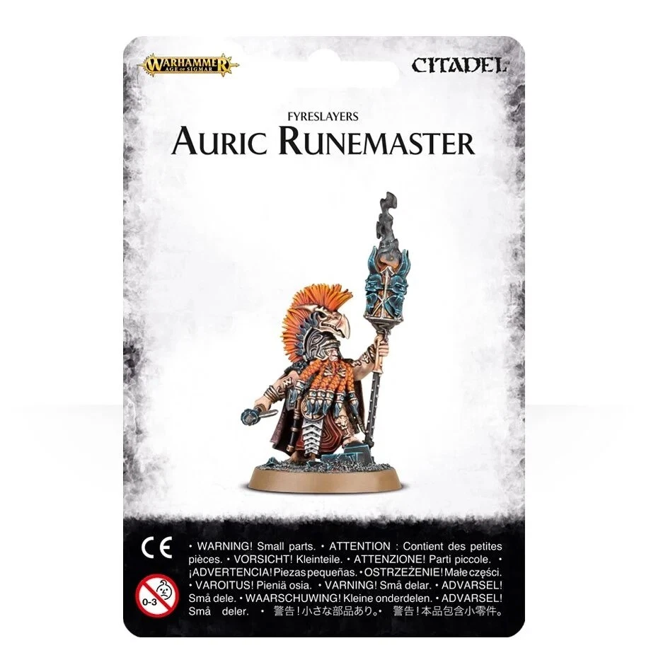 Auric Runemaster Fyreslayers Blister Warhammer Age of Sigmar AOS NIB
