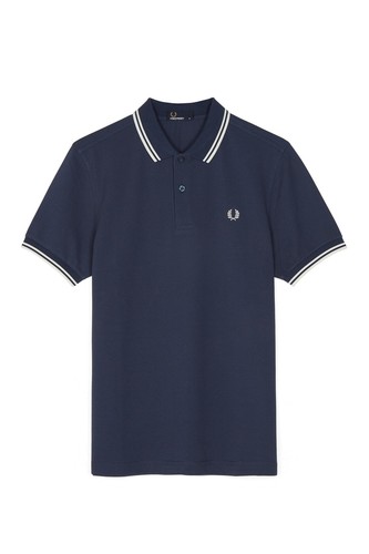 Neu Fred2 Perry kurzärmliges Herren-Poloshirt M3600 mit zwei Spitzen kostenloser Versand UK - Bild 21 von 47