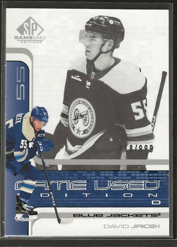 2022-23 SP Game Used #R-57 David Jiricek (RC) -Retro Rookies 418/999-Jackets - 第 1/2 張圖片