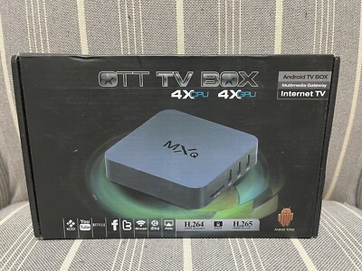 New Ott TV Box MXQ 4xCPU 4xGPU Android KitKat Multimedia Gateway WiFi 1080p
