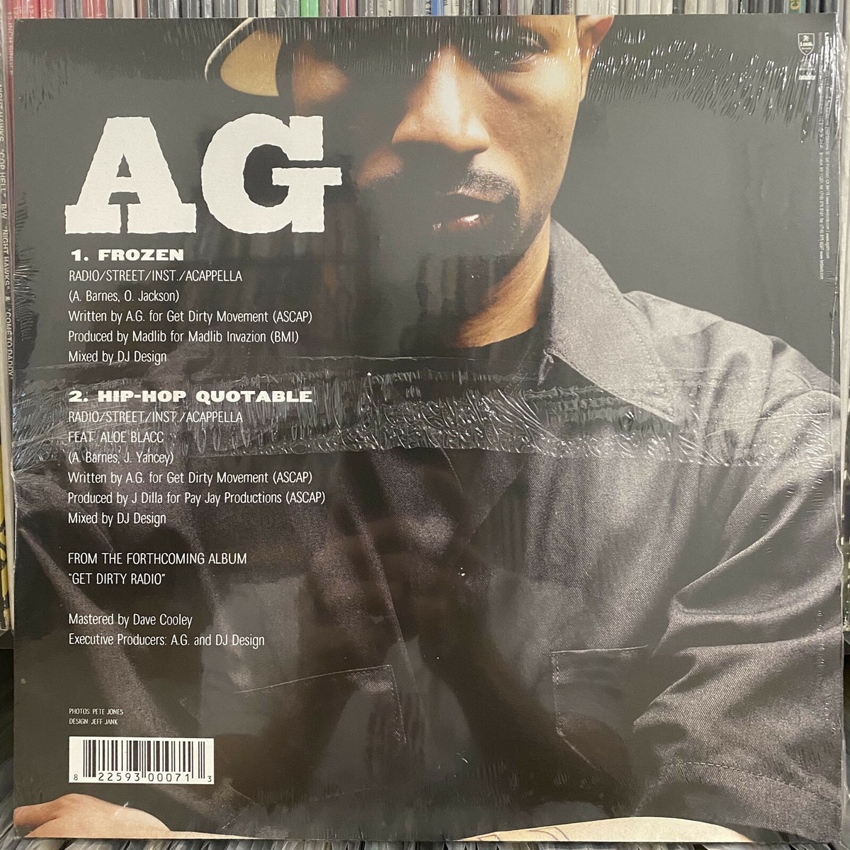 A.G. - FROZEN / HIP-HOP QUOTABLE (12