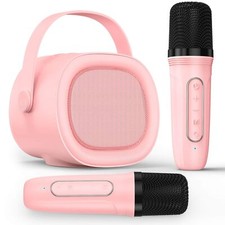 Karaoke Machine For Kids With 2 Wireless Microphone 4 Magic Voices Karaoke For G