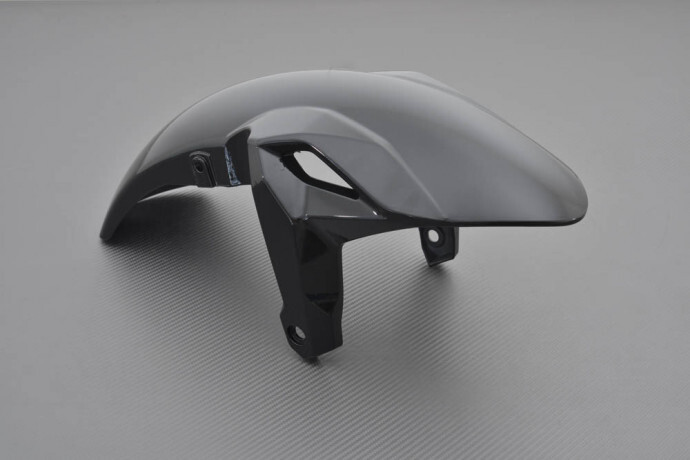 Garde boue avant noir moto accessoire hugger de rechange Kawasaki Ninja 650 2020-22