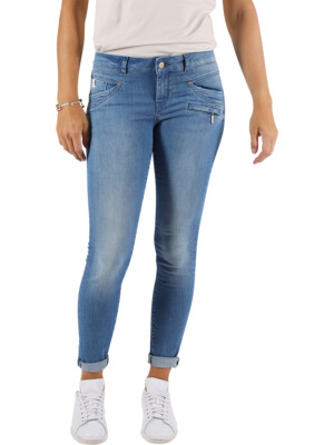 M.O.D. Damen Jeans SUZY - Skinny Fit - Blau - Raise Blue W25-W34  Baumwolle