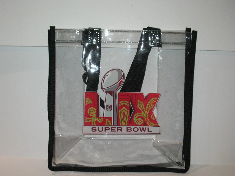 Super Bowl 59 Stadium Bebidas Souvenir Tazas Bolsa Transparente Eagles Chiefs TODAS SON NUEVAS Foto 4 de 4