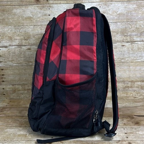 Orben Backpack Red and Black Checkered - Picture 5 of 11