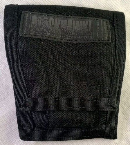 BLACKHAWK! Molded Cordura Taser Cartridge Pouch - Black Duty Gear For Holster Mounting - View #6