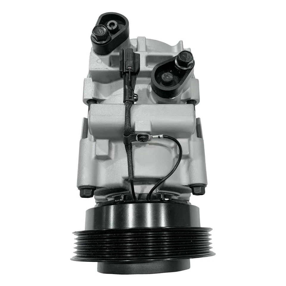 NEW RYC AC Compressor and A/C Clutch EH189 Fits 01-04 Santa Fe Base Sport 2.4L - Image 3 of 4