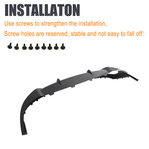 Se adapta a Audi RS Q8 RSQ8 2021-24 carbono parachoques trasero difusor difusor trasero - Imagen 9 de 11