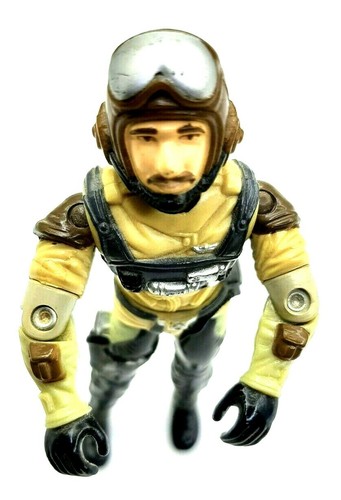 1986 G.I. Joe Slipstream "Teeth Version" X-30 Pilot 3.75" Hasbro - Picture 6 of 6