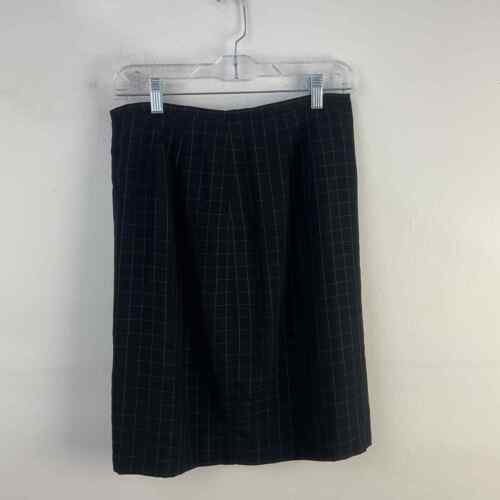 NWT Elizabeth Dalton Black Pencil Skirt Womens Size 12 - Picture 1 of 5
