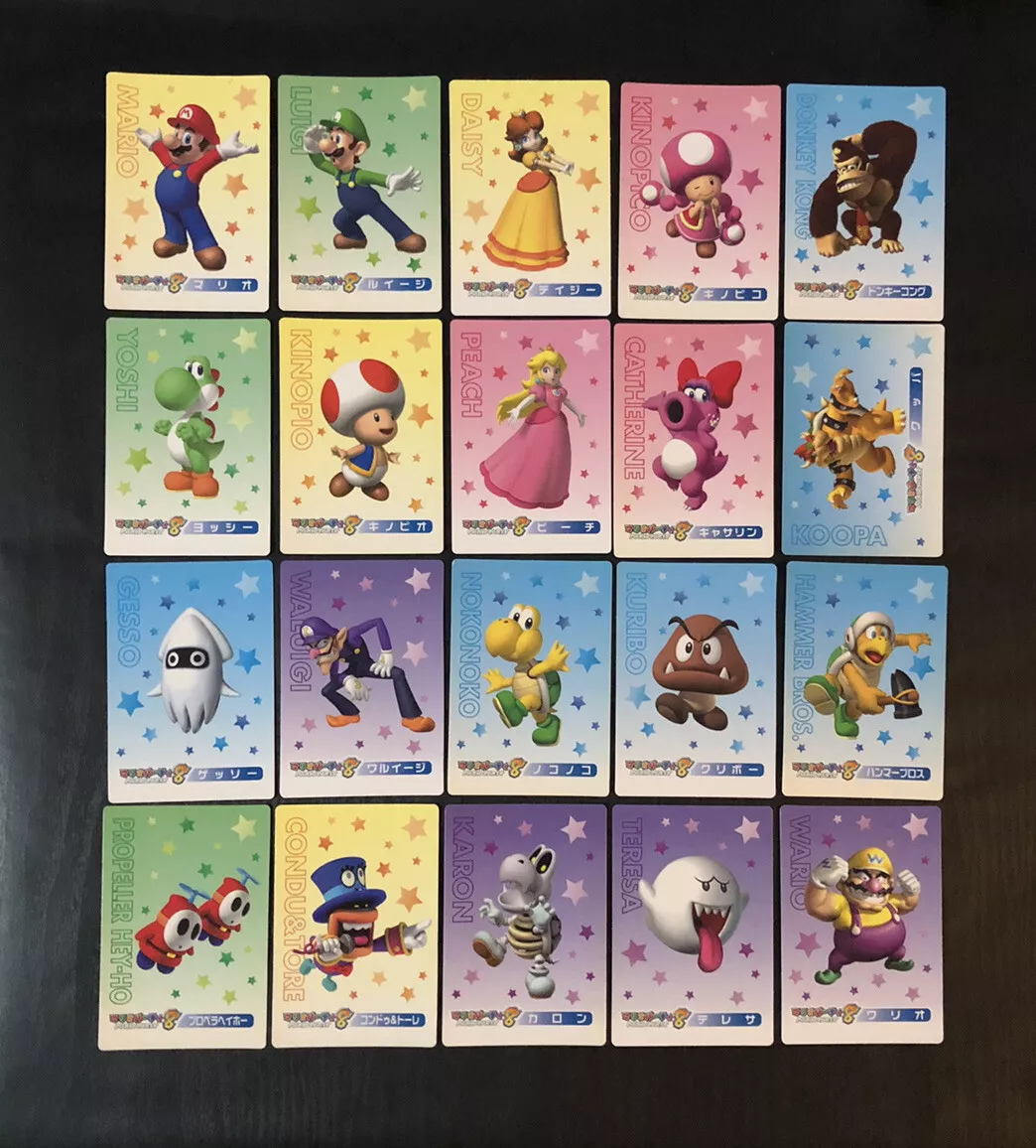 Nintendo Super Mario Party 8 Trading Card Set Japan