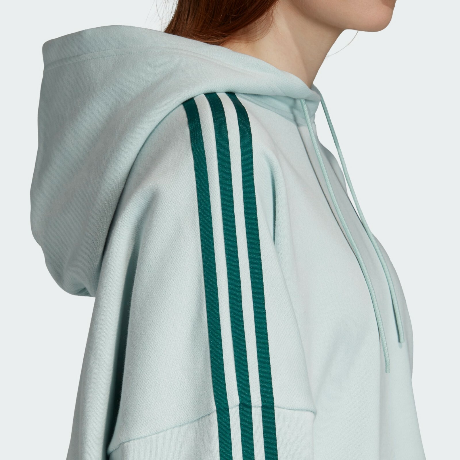 Adidas Adicolor Cropped Hoodie for Women, Size XL, New with Tags image 8
