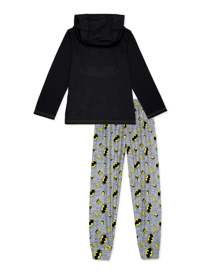 Batman Pijama Talla 6-7 8 Niños Sudadera con Capucha Camisa Polar Pantalones Conjunto Invierno LEGO NUEVO NUEVO CON ETIQUETAS Foto 3 de 3