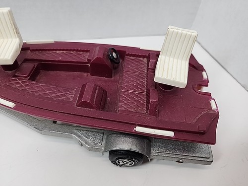 ERTL CHEVROLET CHEVY K5 Metal Blazer Black Max Ranger Boat & Boat Trailer Read - Picture 3 of 24