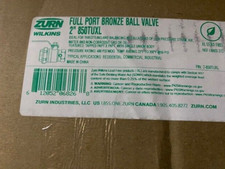 Zurn Wilkins 2-850TUXL Full Port Bronze Ball Valve (NEW)
