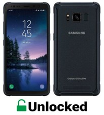 Samsung Galaxy S8 Active G892A 64GB Gray Android (AT&T Unlocked) Smartphone-Good