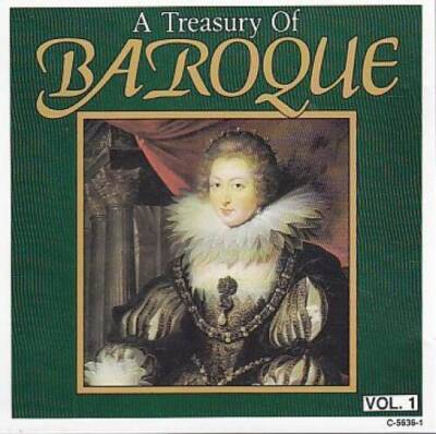 A Treasury of Baroque - Vol. 1 - Audio CD - VERY GOOD