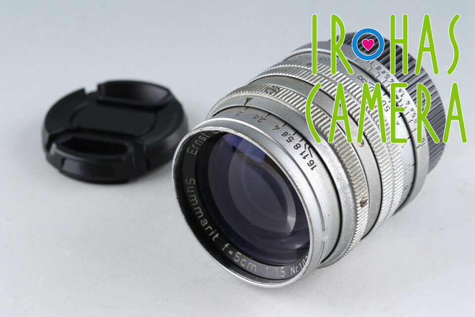 Leica Leitz Summarit 50mm F/1.5 Lens for Leica L39 #42304 T Leica Leitz Summarit 50mm F/1.5 Lens for Leica L39 #42304 T