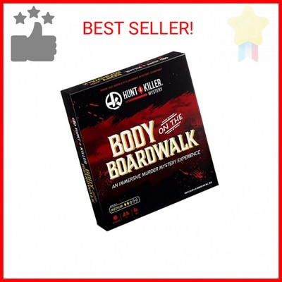 Hunt A Killer Body On The Boardwalk, Immersive Murder Mystery Game -Take on The