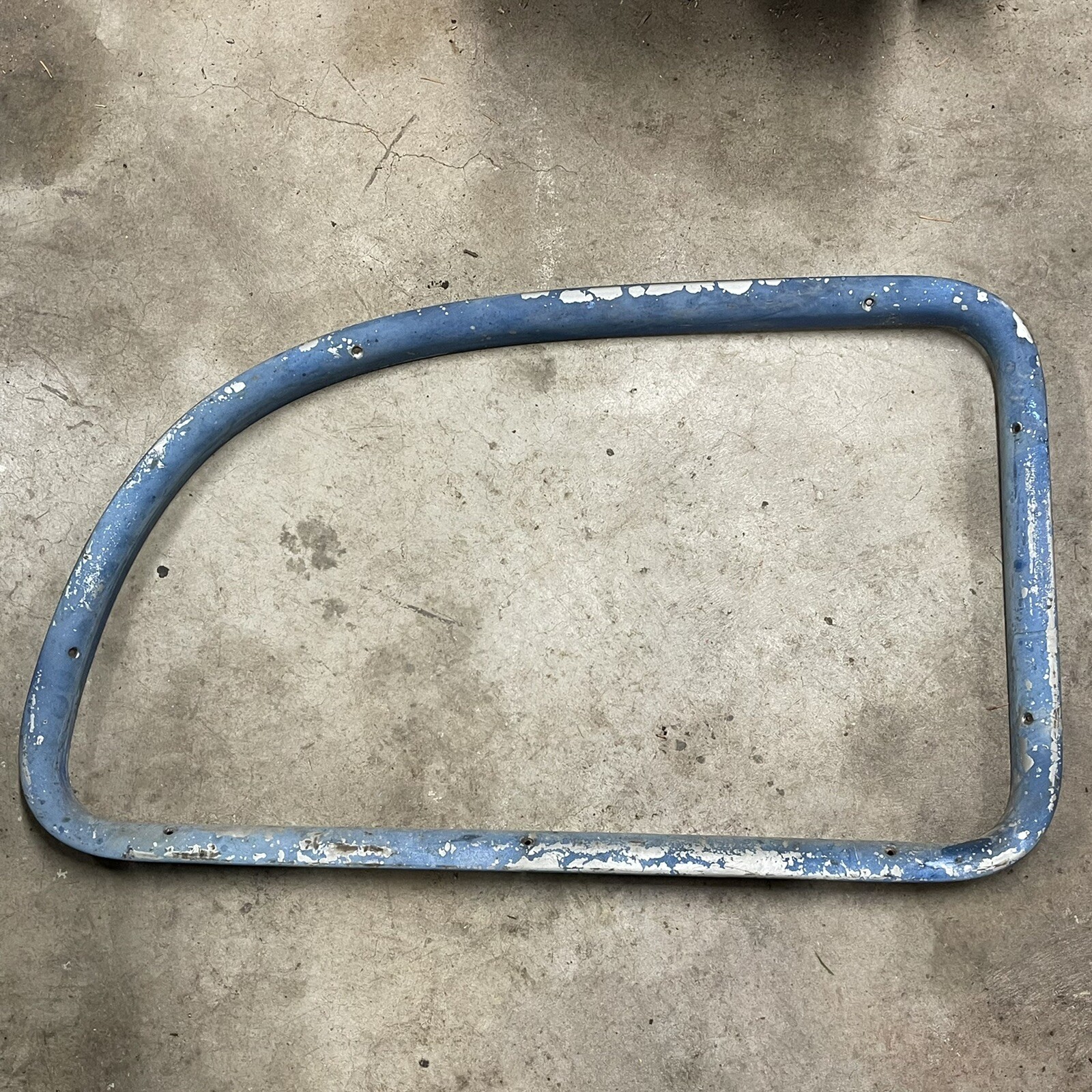 47-64 Willys Wagon Driver Side Rear Frame Quarter Window Interior Trim Garnish