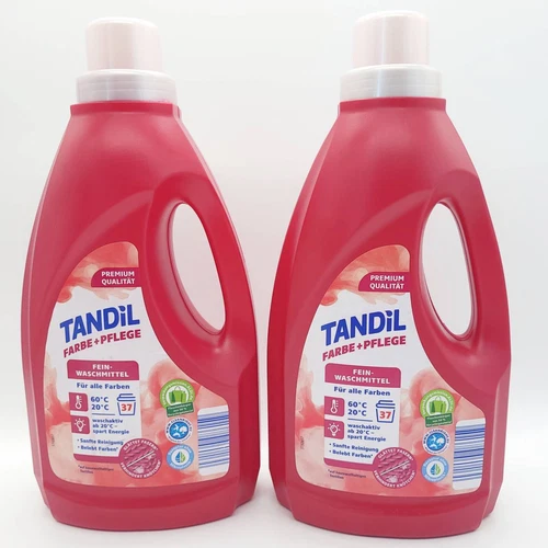 2x TANDIL FARBE + PFLEGE Spezial feinwaschmittel für alle Farben 2x1,5L