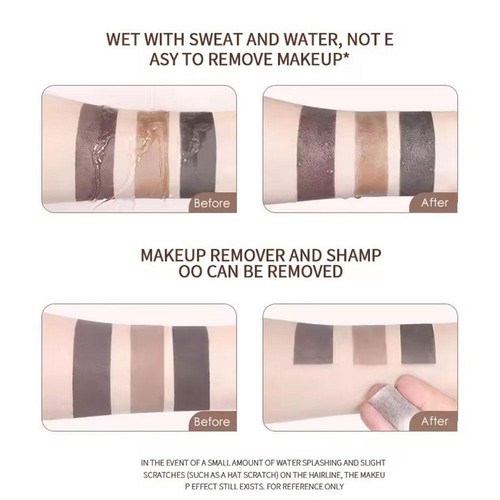 Waterproof Hair Line Filler Filling Powder Stick Hairline Cover Up Shadow Beauty - Imagen 8 de 14