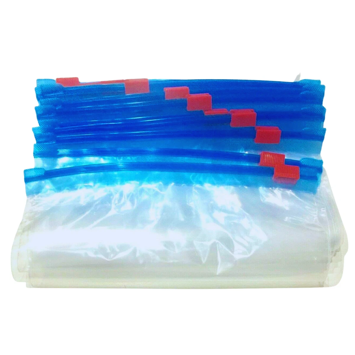 ZIP LOCK FOOD STORAGE FREEZER BAGS RESEALABLE REUSABLE PLASTIC