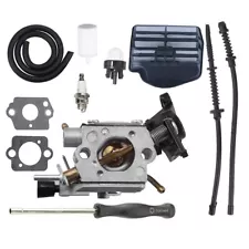Carburetor & Air Filter Kit for Husqvarna 445 X-Torq 46cc Chainsaw