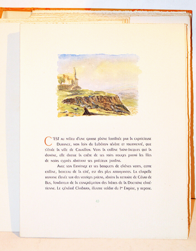 PROVENCE ET COMTAT E.O. limitée 1947 E. Martin illustrations J. Belouze - Picture 6 of 7