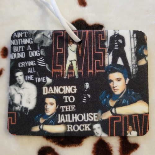 Ambientador de aire colgante para coche Elvis sin perfume conjunto de posavasos regalos - Imagen 3 de 9