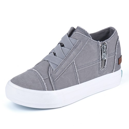 Women's Casual Shoes Slip On Canvas Sneakers Shoes Outdoor Drving Walking Shoes - Picture 55 of 129